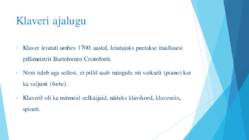 Klaveri Esitlus #2