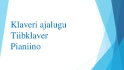 Klaveri Esitlus