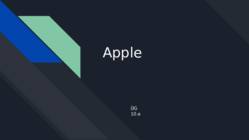 Apple