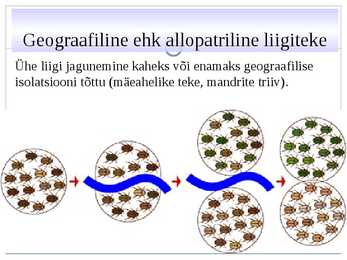 Liigiteke #3
