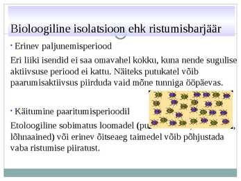 Liigiteke #9