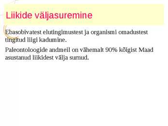 Makroevolutsioon #8