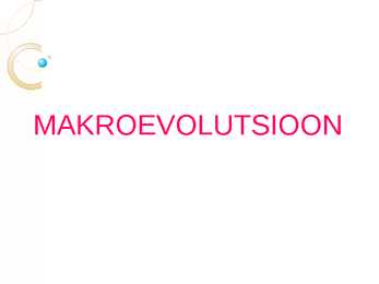 Makroevolutsioon