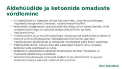 Aldehüüdid ja ketoonid #20