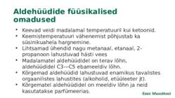 Aldehüüdid ja ketoonid #9