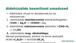 Aldehüüdid ja ketoonid #10
