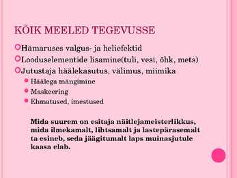 Muinasjutt lapse elus #6