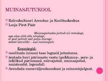 Muinasjutt lapse elus #7