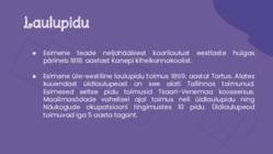 Koorilaul ja Laulupidude traditsioon #10