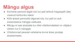 Korvpalli reeglid #3