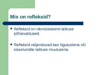 Refleksid #2