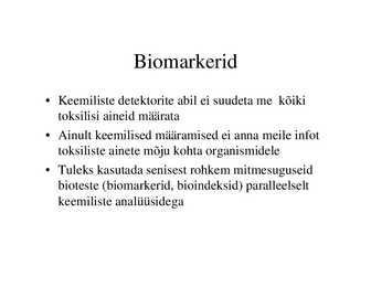 Veekogude toksikoloogia #12