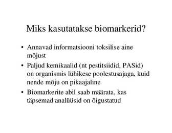 Veekogude toksikoloogia #28