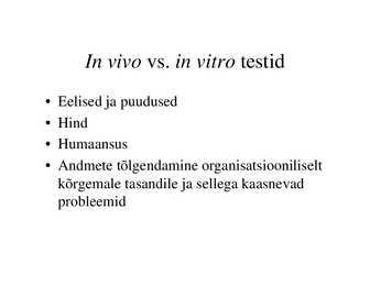Veekogude toksikoloogia #41