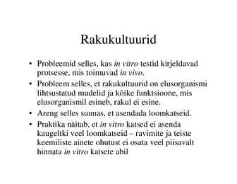 Veekogude toksikoloogia #45