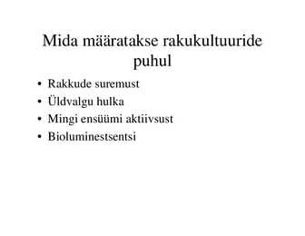 Veekogude toksikoloogia #46