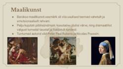 Kunst varauusajal #4