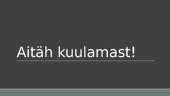 Kilpkonnad alla välja #8
