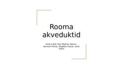 Rooma akveduktid