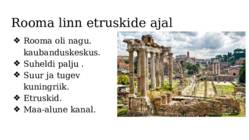 Vana-Rooma kuningriik #5