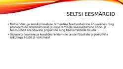 Eesti metsaüliõpilaste selts-emeüs #5
