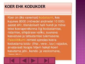 Koer #4