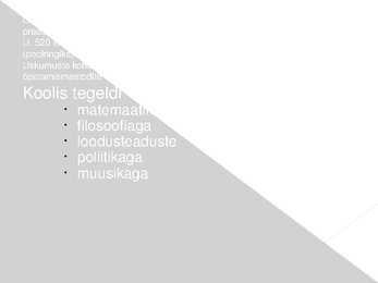 Matemaatika ajalugu-PYTHAGORAS #3