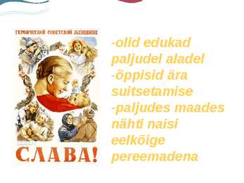 Naised ühiskondlikus elus #3