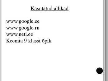 Keemiast argielus #11