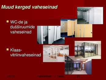Vaheseinad #25