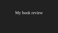 My book review the brumby