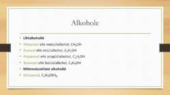 Alkoholid #3