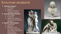 Klassitsistlik maalikunst ja skulptuur #5