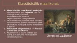 Klassitsistlik maalikunst ja skulptuur #7