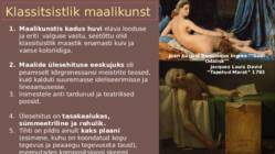 Klassitsistlik maalikunst ja skulptuur #8