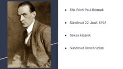 Erich Maria Remarque #2