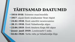 Eesti iseseisvumine #2