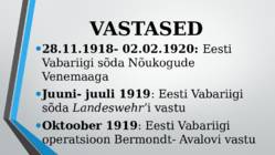 Eesti Vabadussõda #2