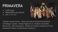 Esitlus - Primavera-Sandro Botticelli #6