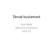 Toitained Ardi Madi #7