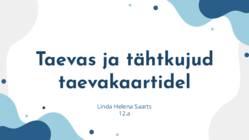 Taevas ja tähtkujud taevakaartidel