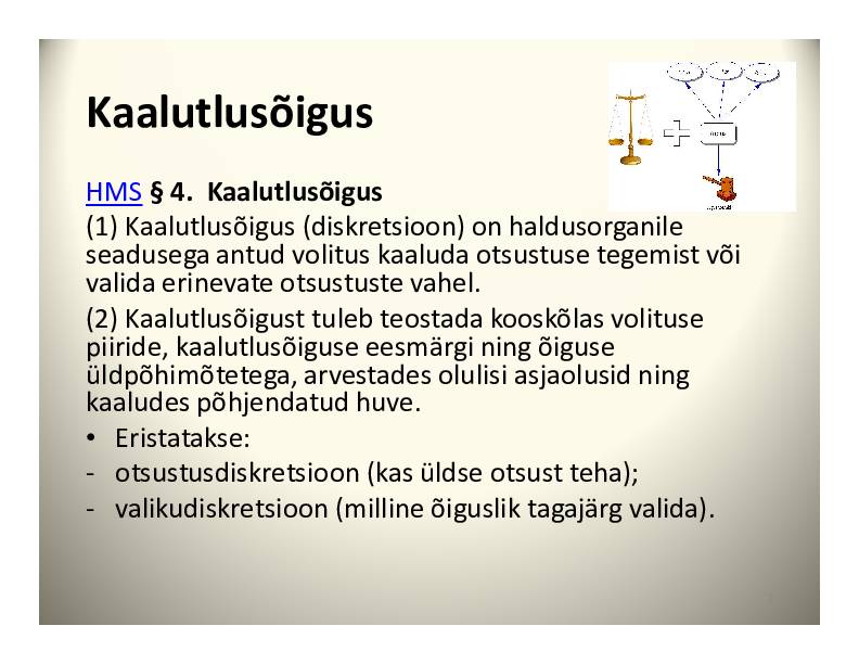 HALDUSÕIGUS #102