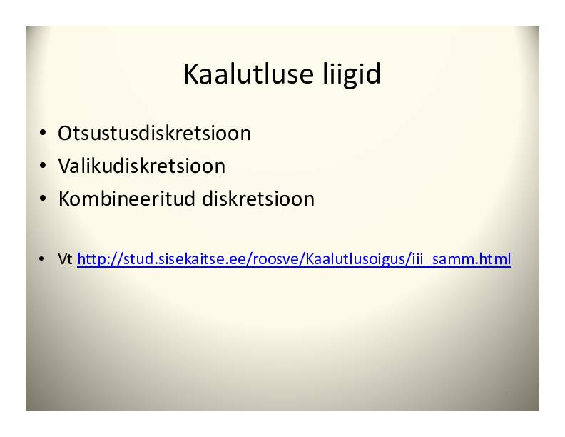 HALDUSÕIGUS #103