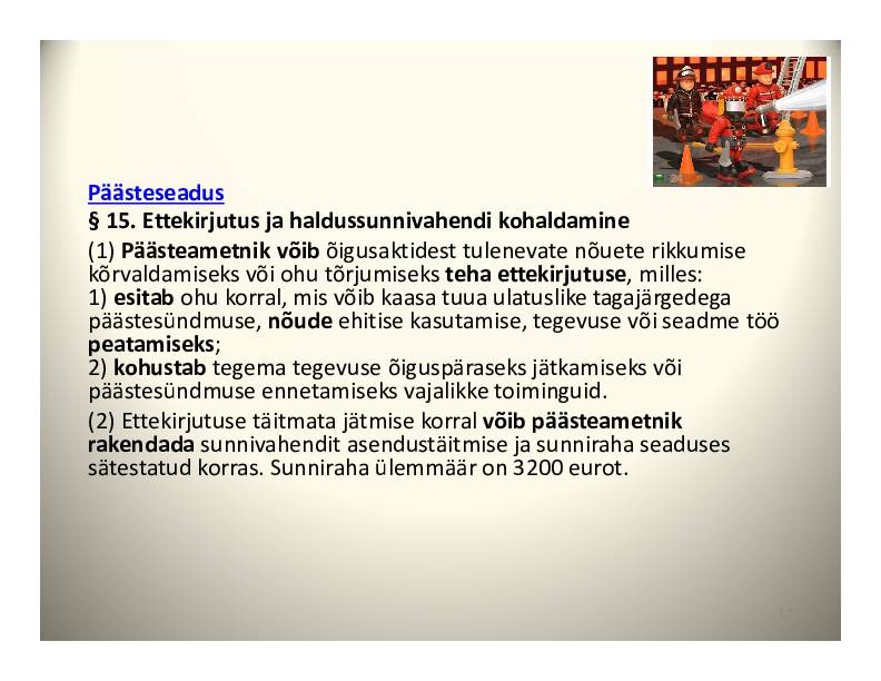 HALDUSÕIGUS #117