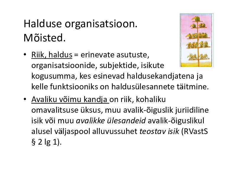 HALDUSÕIGUS #134