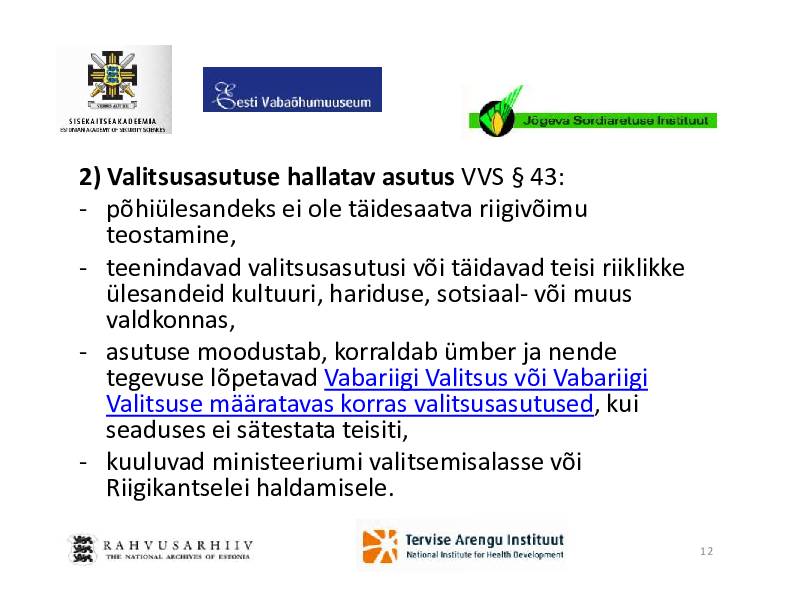 HALDUSÕIGUS #142