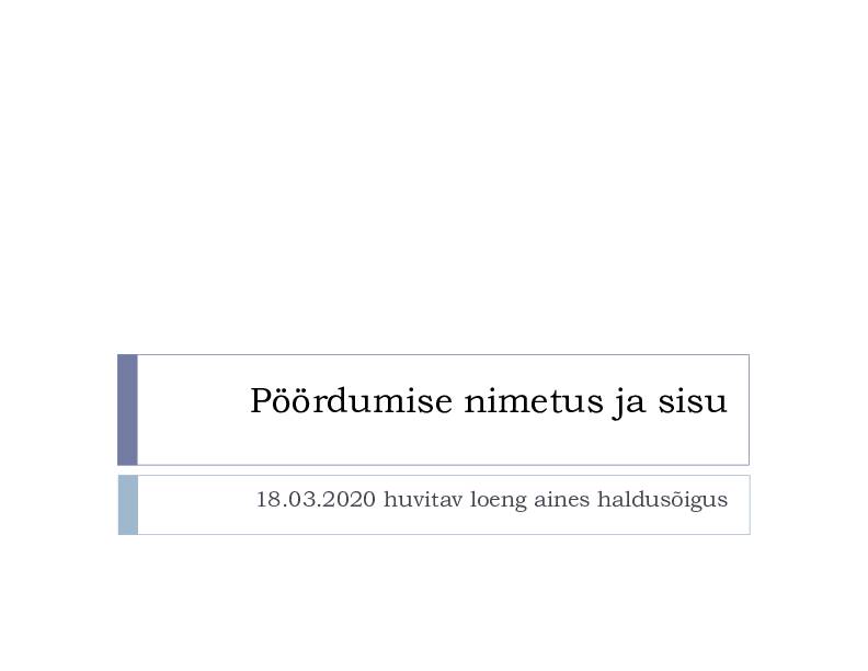 HALDUSÕIGUS #192