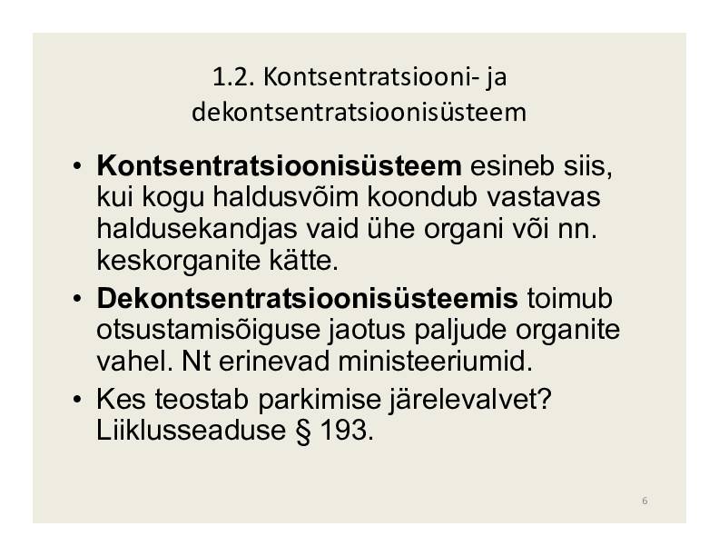 HALDUSÕIGUS #206