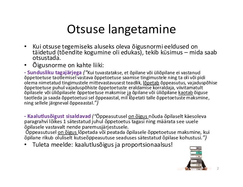 HALDUSÕIGUS #230
