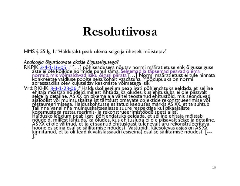 HALDUSÕIGUS #247